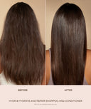 HYDR-8 Shampoo and Conditioner Kit Before and After