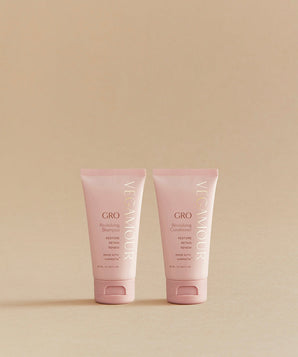 GRO Revitalizing Shampoo and Conditioner Travel Size Kit